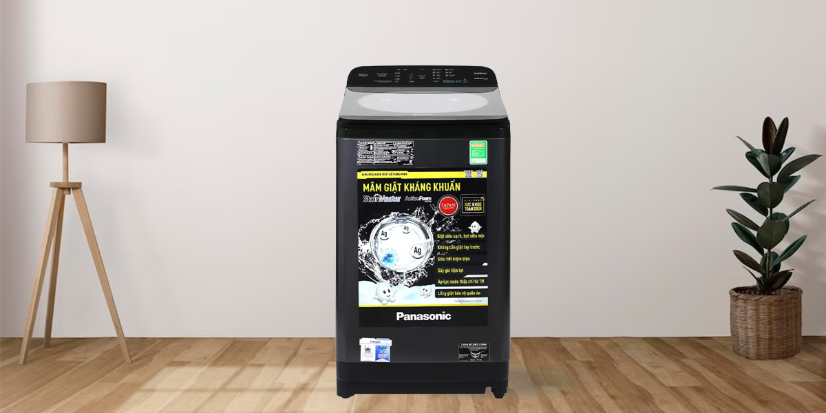 Máy Giặt Panasonic 10 Kg NA-F100A9BRV có thiết kế hiện đại