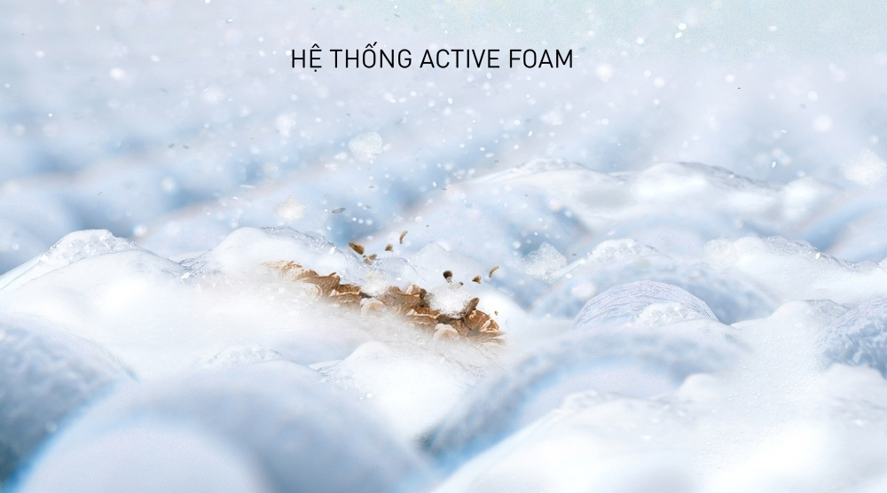 Hệ thống ActiveFoam loại bỏ vết bẩn hiệu quả