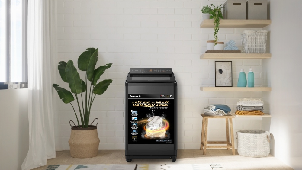 Thiết kế Máy Giặt Panasonic Inverter 10.5 Kg NA-FD105V3BV