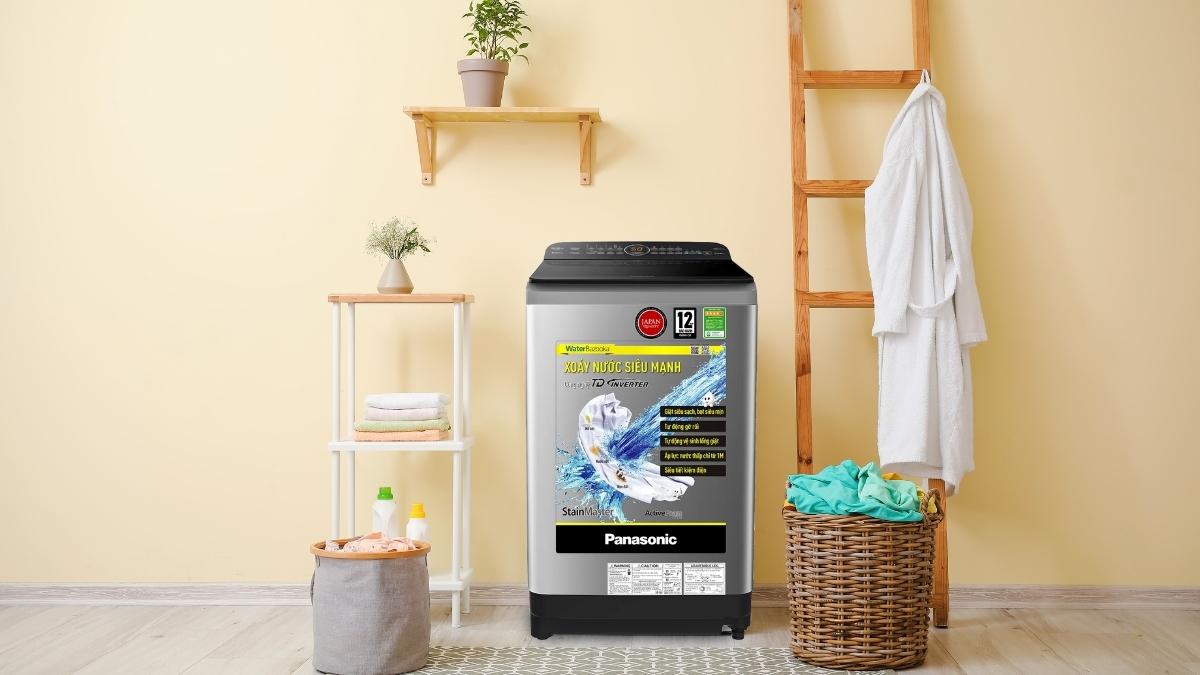 Máy Giặt Panasonic Inverter 11.5 Kg NA-FD11XR1LV có kiểu dáng hài hòa