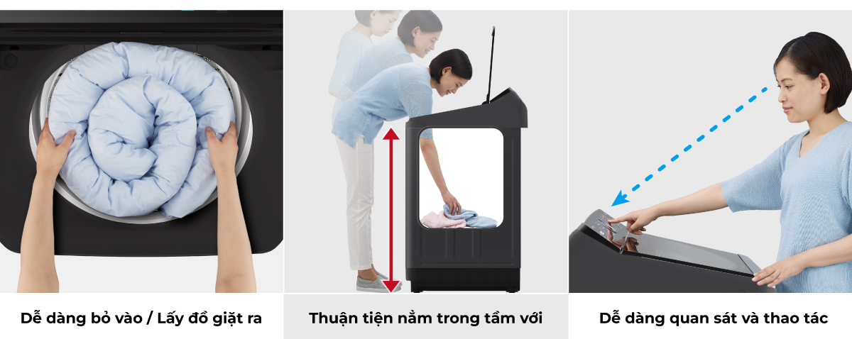 Thiết kế cải tiến mang đến nhiều thuận lợi cho người dùn