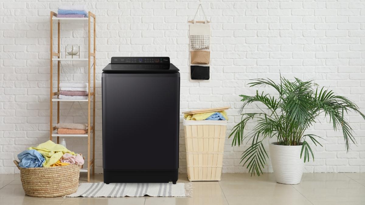 Máy Giặt Panasonic Inverter 12.5 Kg NA-FD125V1BV có thiết kế hiện đại