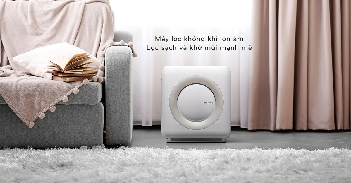 Máy lọc không khí Coway AP-1512HH lọc và khử mùi mạnh mẽ