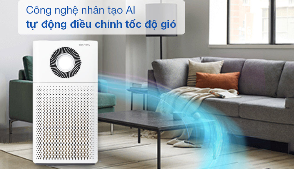 Công nghệ nhận tạo AI của máy lọc không khí Coway AP-1516D