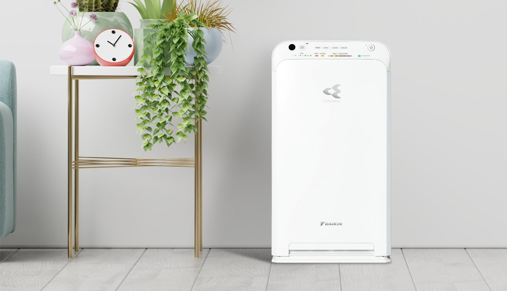 Thiết kế hình tháp thông minh của máy lọc không khí Daikin MC55UVM6