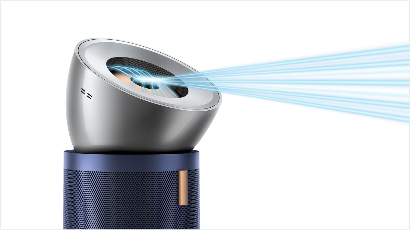 The Dyson Purifier Big+Quiet Formaldehyde's airflow.