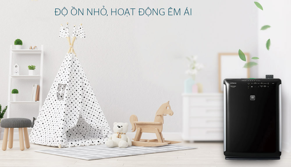 Máy lọc không khí EP-A7000 240 vận hành êm ái không ảnh hưởng giấc ngủ 