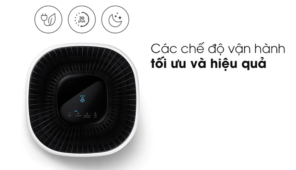 Bảng điều khiển cảm ứng của máy lọc không khí AX34R3020WW/SV