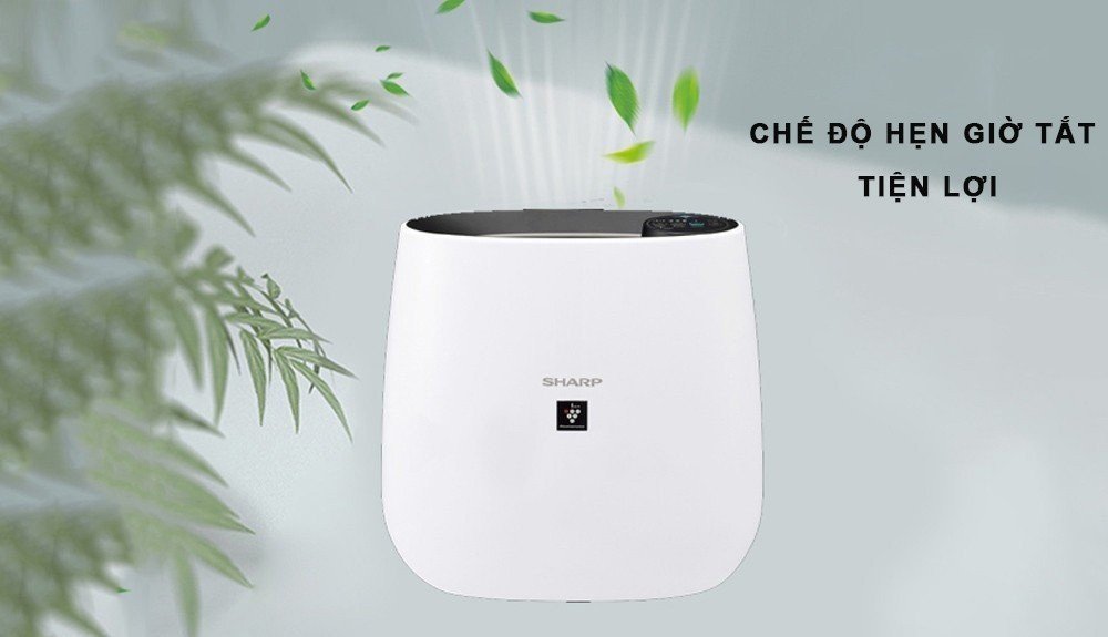 Chế độ hẹn giờ tắt tiện lợi của máy lọc không khí Sharp FP-J30E-B