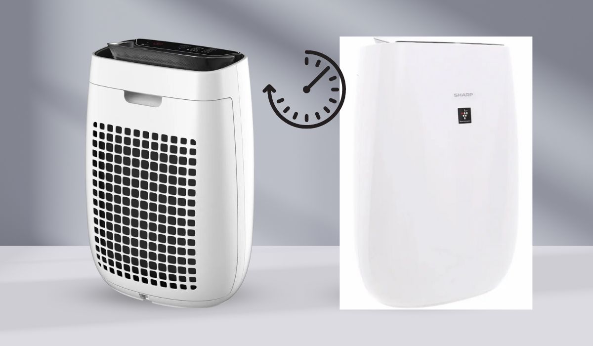 Sharp FP-J40E-W tích hợp tính năng hẹn giờ