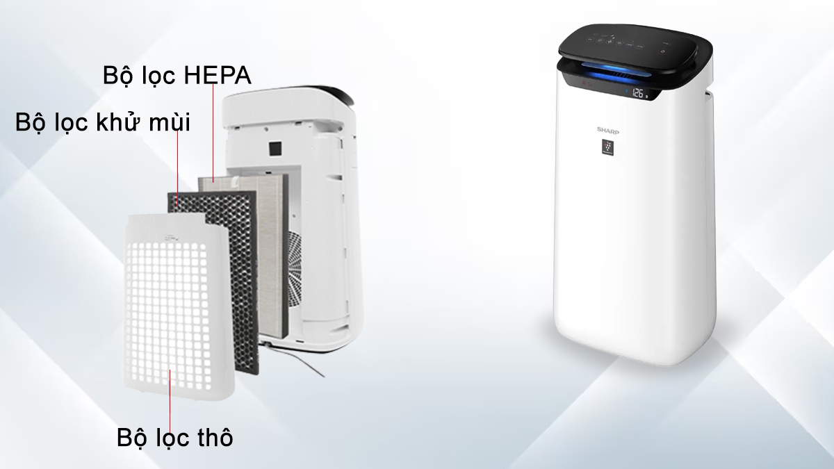 Màng lọc 3 lớp máy lọc không khí Sharp FP-J60E-W