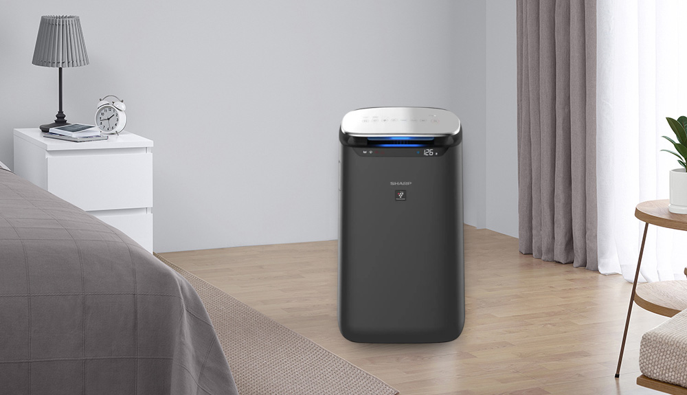 Kiểu dáng hiện đại của máy lọc không khí Sharp FP-J80EV-H
