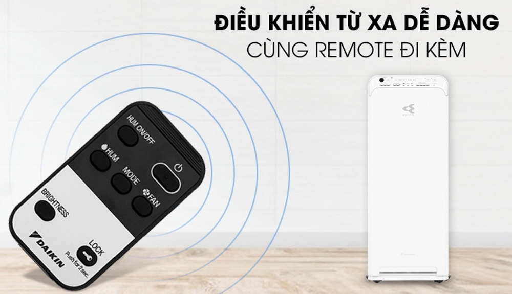 Remote điều khiển từ xa của máy lọc không khí Daikin MCK55TVM6 