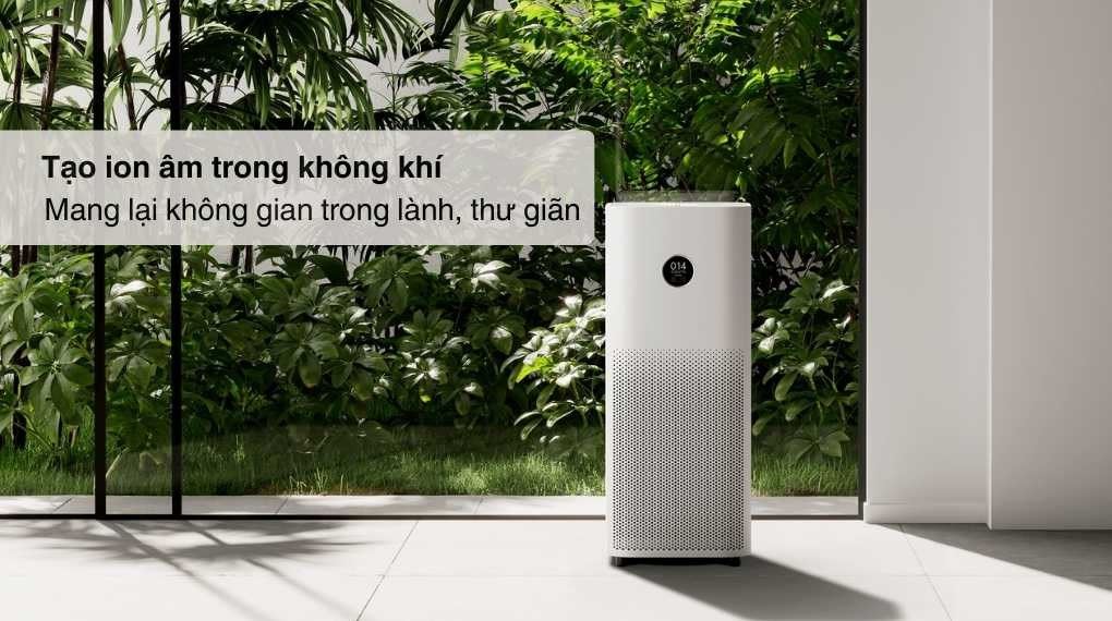 Máy lọc không khí Xiaomi Smart Air Purifier 4 Pro (BHR5056EU) 50W - Tạo ion âm