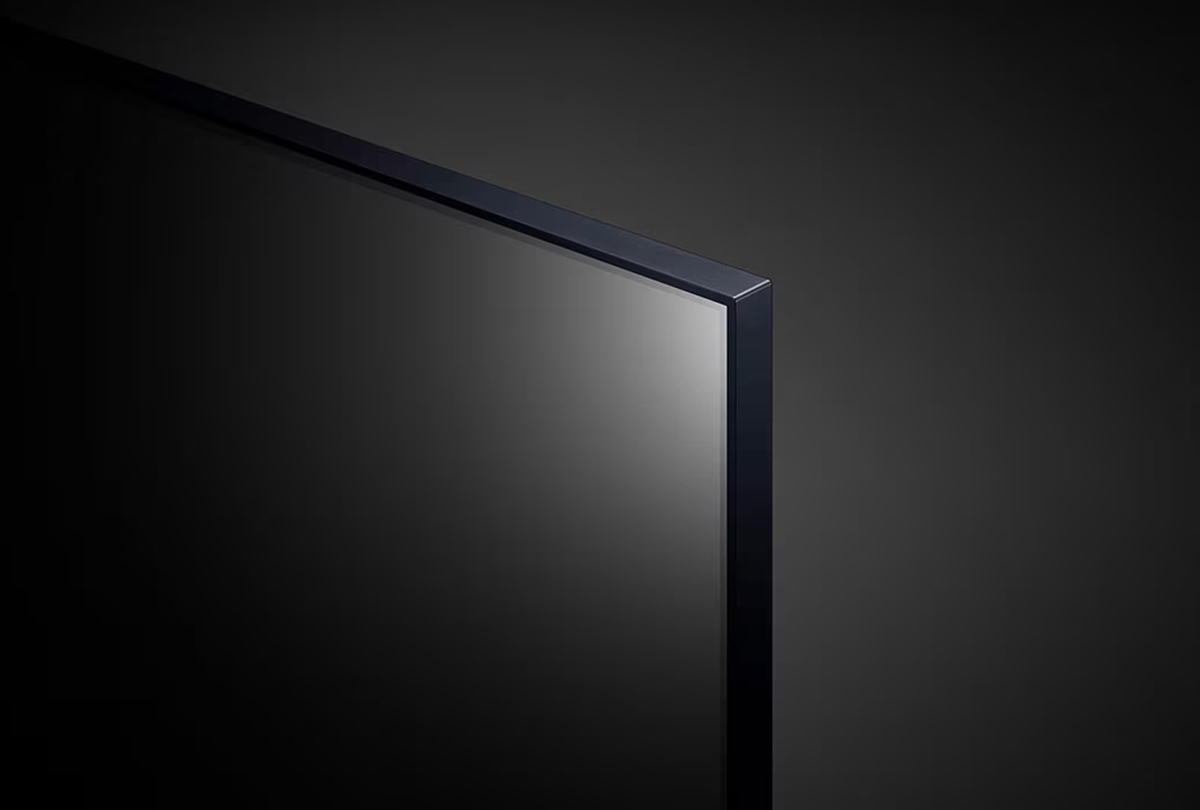 Cạnh viền phẳng thanh lịch của tivi LG 4K 55 inch 55UT8050PSB