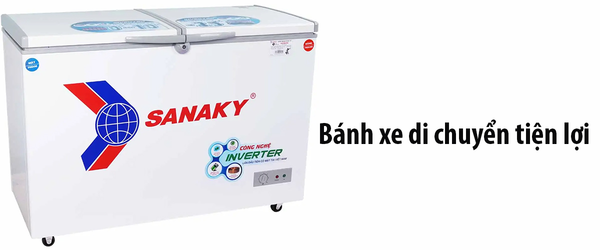 Bánh xe di chuyển tiện lợi
