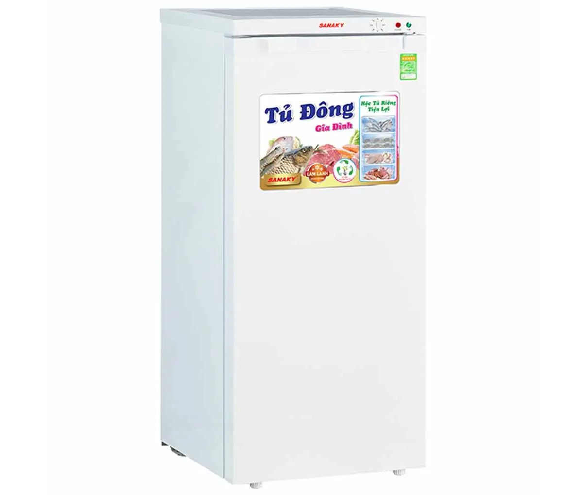 Kích thước lý tưởng của Tủ Đông Sanaky 150 Lít VH-180VD