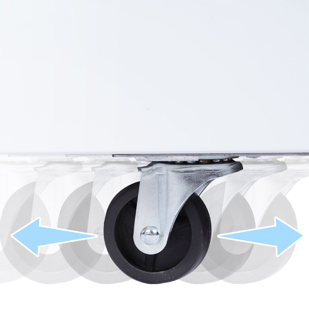 Bánh xe di chuyển tiện lợi của Tủ Đông Sanaky Inverter 305 Lít VH-4099A4