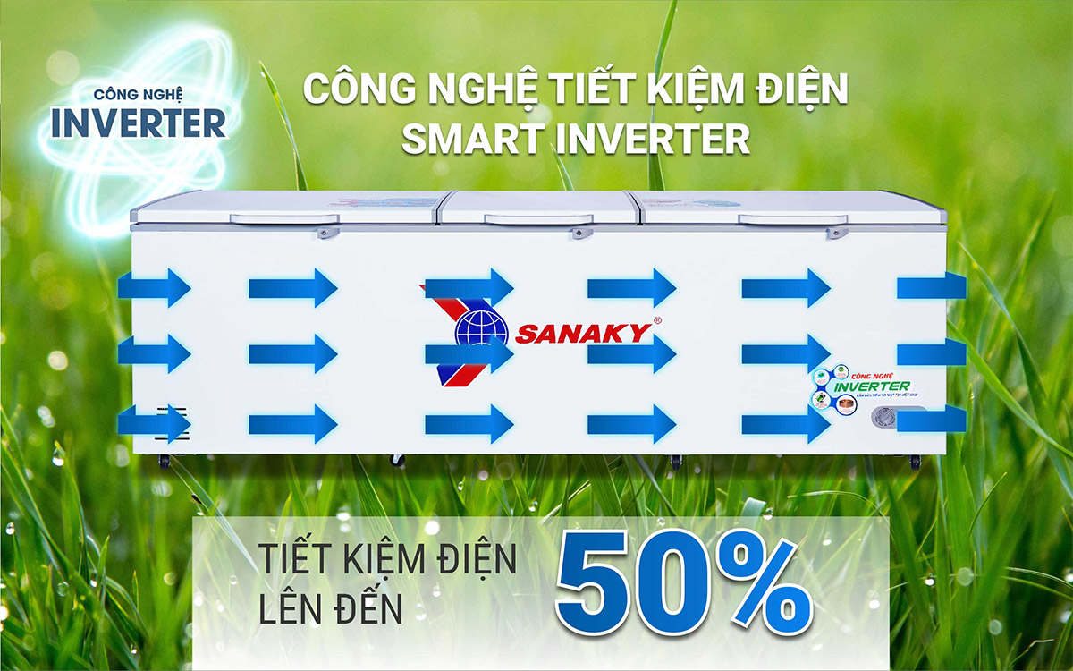Hệ thống máy nén làm lạnh nhanh, vận hành êm ái
